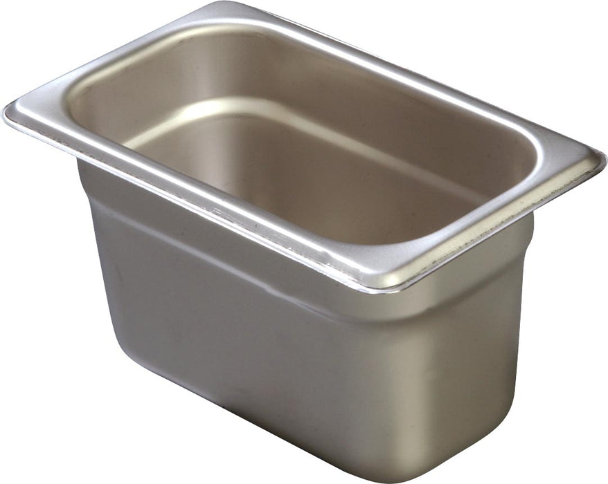 608194-STEAM PAN NINTH 4" 22 GAUGE