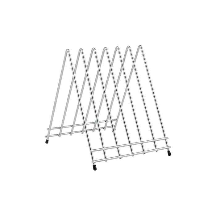Chrome 6 Slot Cutting Board Rack