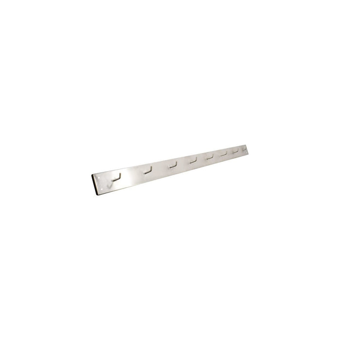 Omcan 48" Stainless Steel Hook Rack with 8 Hooks