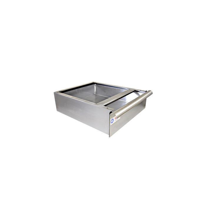 Stainless Steel Drawer and Frame for 24" Deep Work Tables