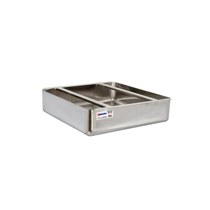Stainless Steel Pre-Rinse Basket for Soiled Dish Table