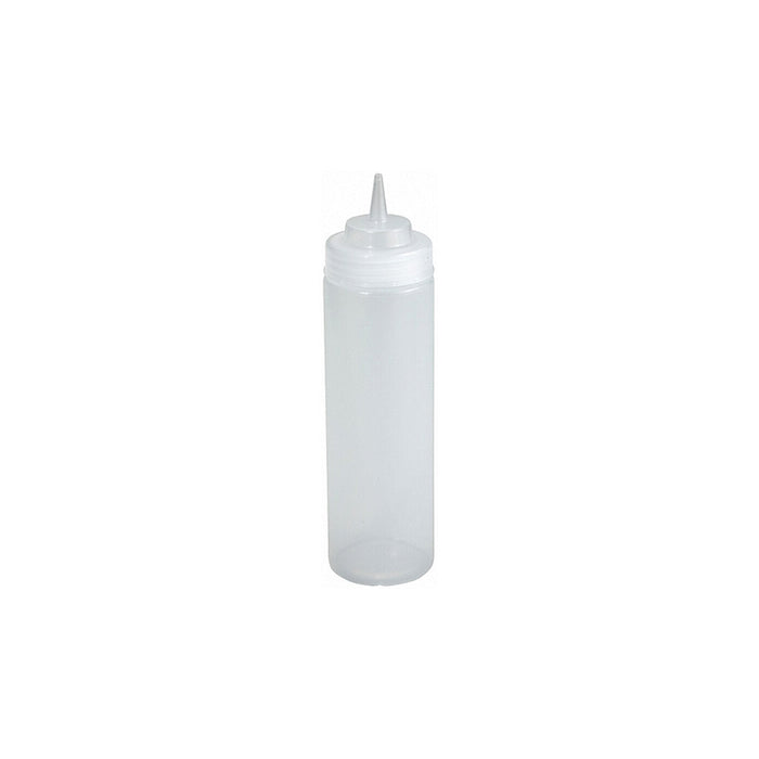 Winco 16oz Wide Mouth Plastic Squeeze Bottle
