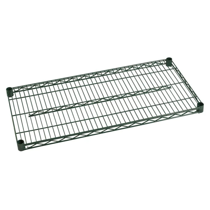 FF1248GN-Shelf, Wire, 12" x 48", Epoxy, Green