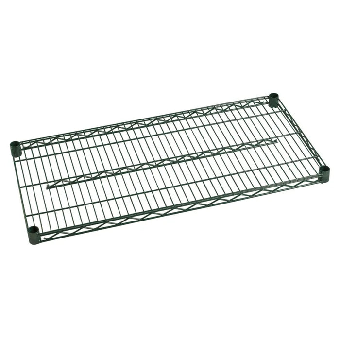 FF1848G- Shelf, Wire, 18" x 48", Epoxy, Green