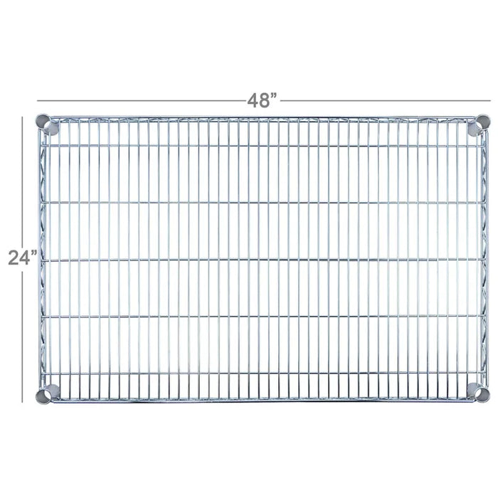 FF2448C- Shelf, Wire, 24" x 48", Chromate