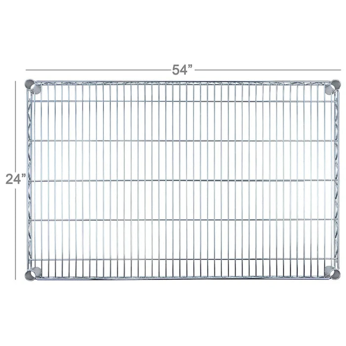 FF2454C- Shelf, Wire, 24" x 54", Chromate