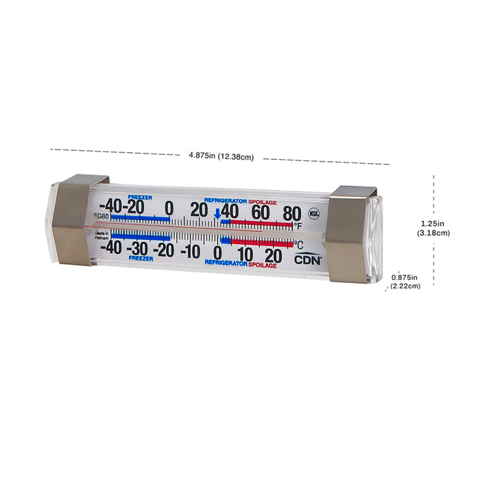 FG80 – Refrigerator/Freezer Thermometer