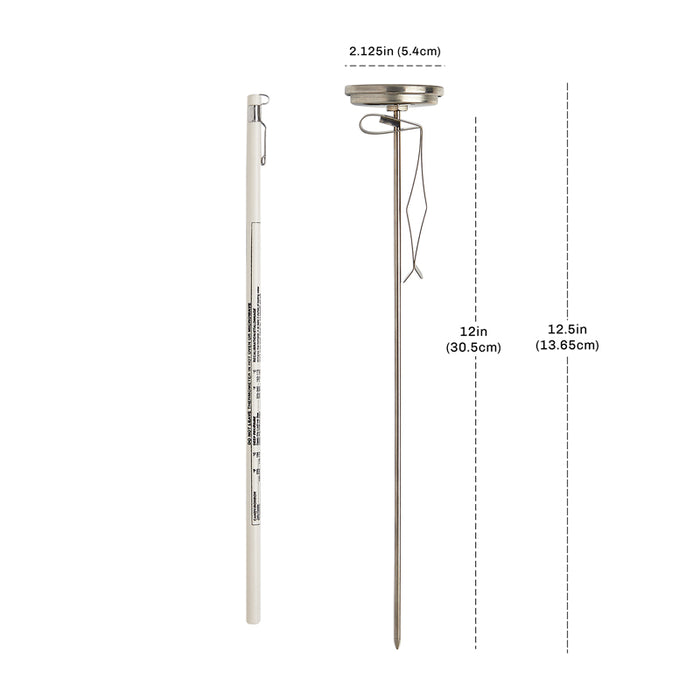 IRL500 – Long Stem Fry Thermometer – 12″