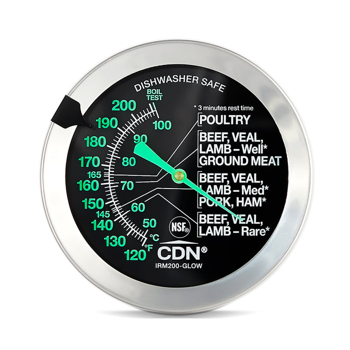 IRM200-GLOW – Ovenproof Meat Thermometer – Glow