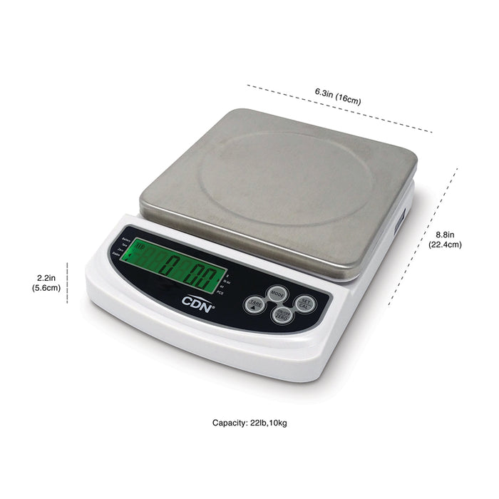 SD2206 – Digital Portion Control Scale, 22 lb