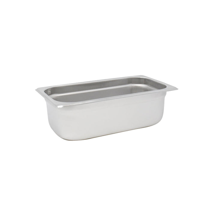 Third Size 4" Deep Stainless Steel Steam Table Pan